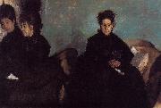Edgar Degas Duchess di Montajesi with Her Daughters France oil painting artist